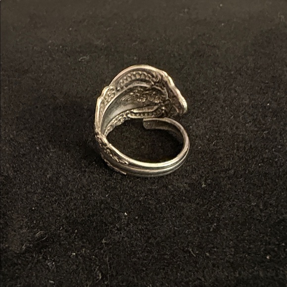 Vintage Silver flatware Oneida spoon ring size 7 - Picture 5 of 5